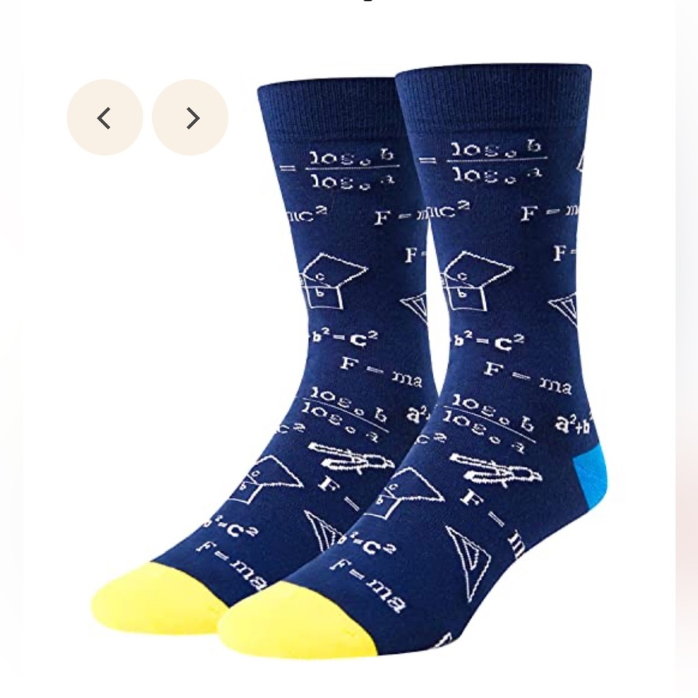 Math Socks - NIB Hoppypop